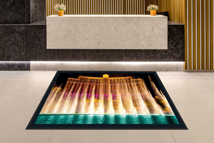 My Logo Mat | Toughpop Heavy Duty Indoor Mat Point Of Purchase Hotel Front Desk