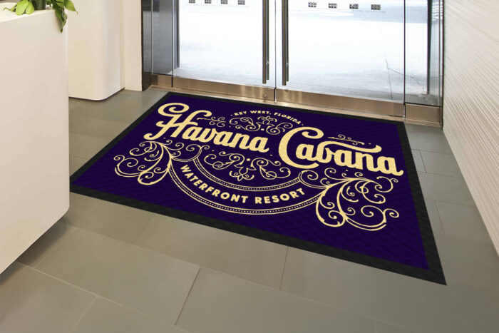 My Logo Mat | Toughpop Heavy Duty Indoor Point Of Purchase Mat Havana Cabana Resort