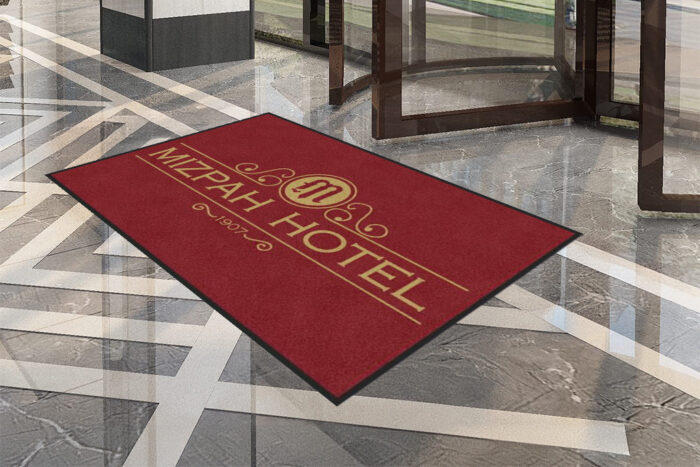 My Logo Mat | Ultraprint Hd Indoor Entance Logo Mat Mizpah Hotel Lobby