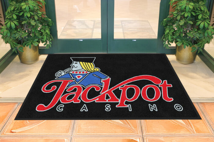 My Logo Mat | Ultraprint Logo Mats Indoor Jackpot Casino